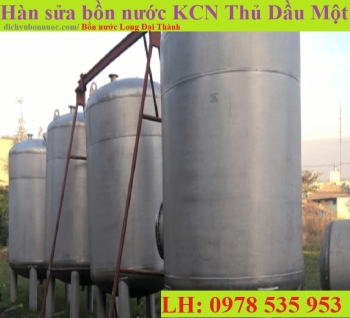 HÀN SỬA BỒN NƯỚC KCN THỦ DẦU MỘT