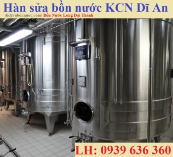 HÀN SỬA BỒN NƯỚC KCN DĨ AN