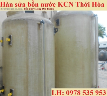 HÀN SỬA BỒN NƯỚC KCN THỚI HÒA