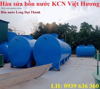 HÀN SỬA BỒN NƯỚC KCN VIỆT HƯƠNG