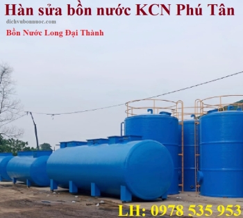 HÀN SỬA BỒN NƯỚC KCN PHÚ TÂN