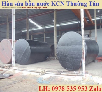 HÀN SỬA BỒN NƯỚC KCN THƯỜNG TÂN