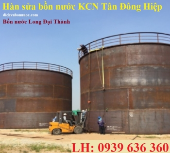 HÀN SỬA BỒN NƯỚC KCN TÂN ĐÔNG HIỆP