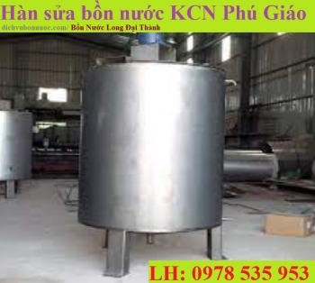 HÀN SỬA BỒN NƯỚC KCN PHÚ GIÁO
