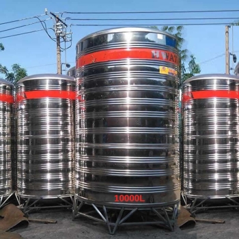 Bồn nước Inox PCCC đứng cũ 10000L