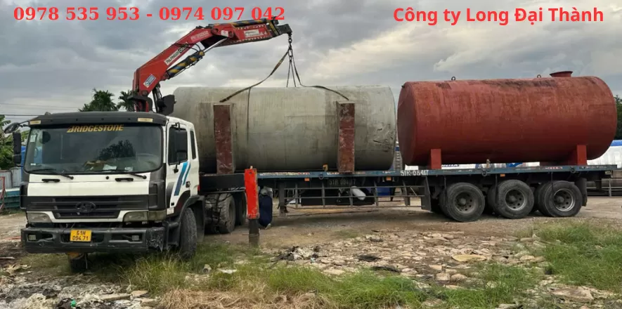 BỒN SẮT CHỨA XĂNG DẦU 30 KHỐI