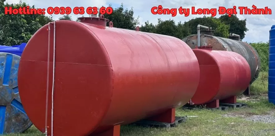 Bồn sắt 10 khối nằm