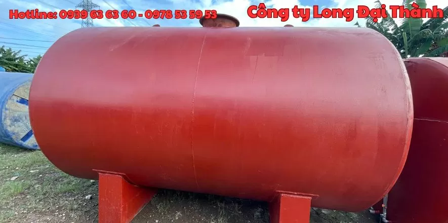 Bồn 10 khối có chân chứa nước PCCC