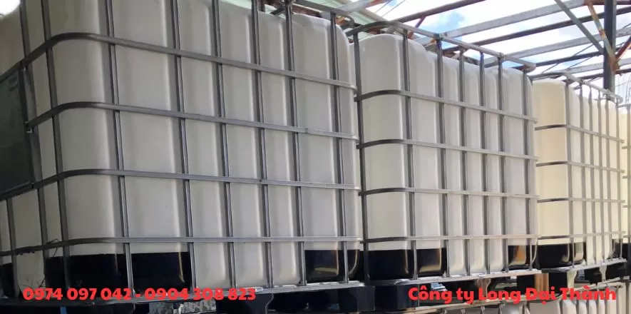 Tank nhựa khung sắt IBC