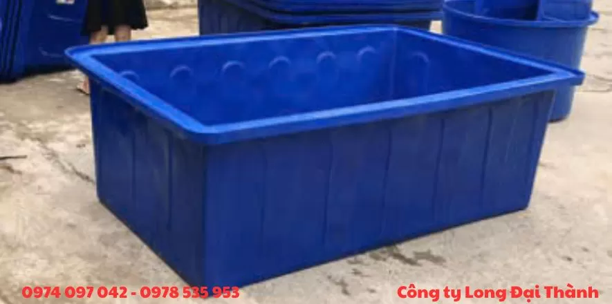 THÙNG NHỰA CHỮ NHẬT 1820L