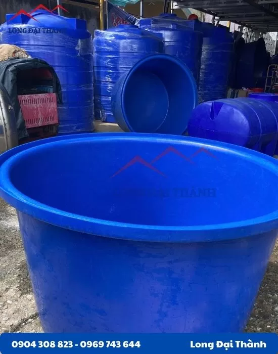 THÙNG NHỰA TRÒN 750L